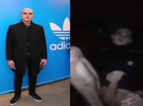 Serbian Actor Miodrag Dragicević Jerking